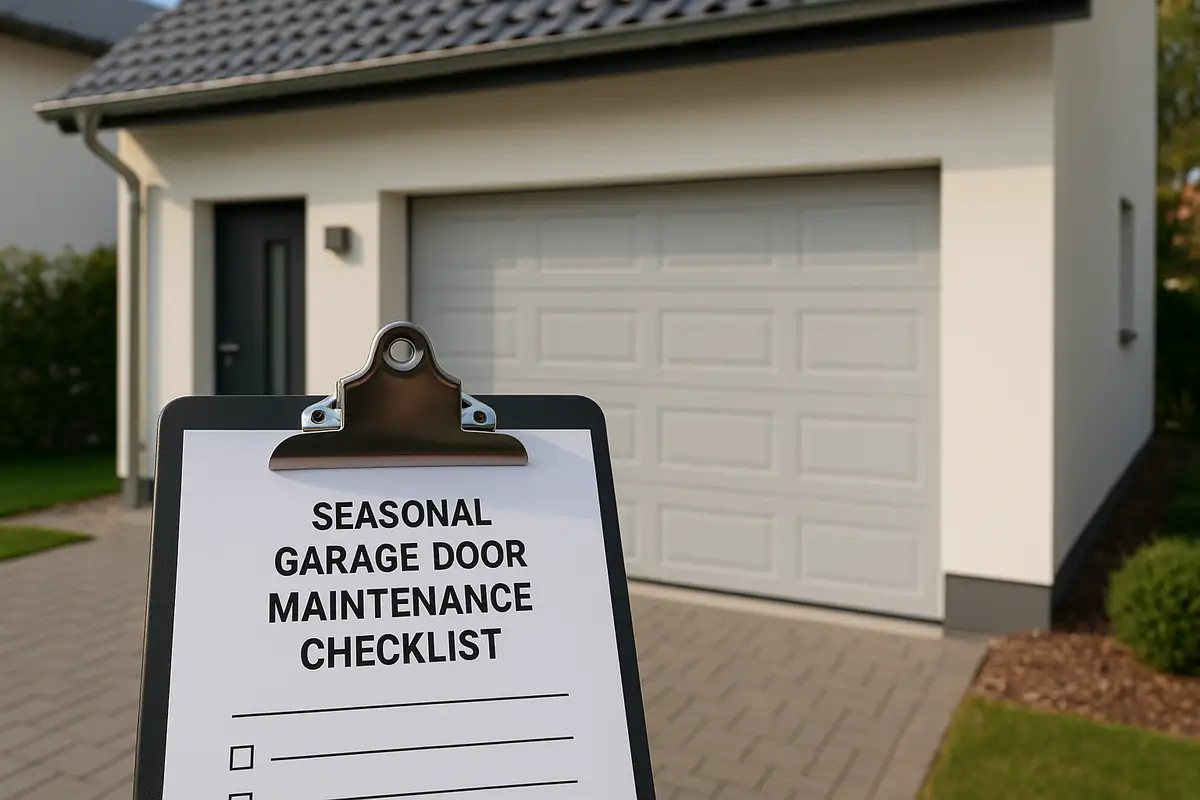 Seasonal Garage Door Maintenance Checklist for Boston Homeowners