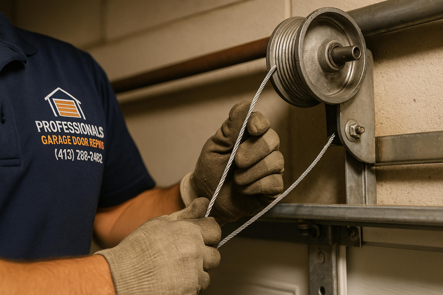 Garage Door Cable Repair in Boston