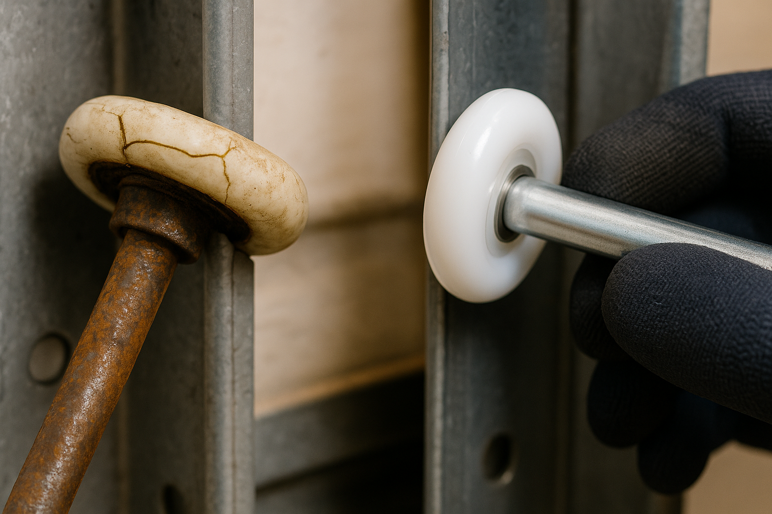 Garage Door Roller Replacement in Boston